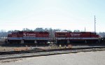 RFCC 7710 & 8572 in NS Glenwood Yard